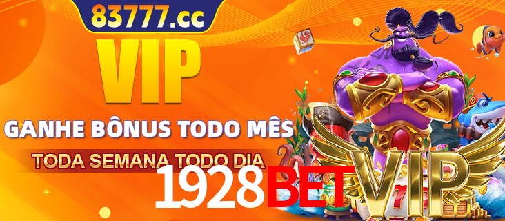 Banner promocional do 1928BET oferecendo 100% de recompensas adicionais contínuas para quem fizer o login diário (Daily sign-in), com um mascote de coelho.